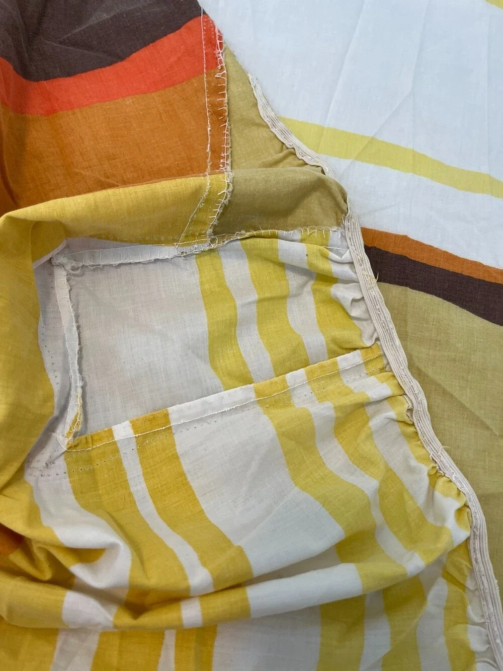 VTG Burlington Sunset Desert King Fitted Bed Sheet 2 Pillowcases Stranger Things